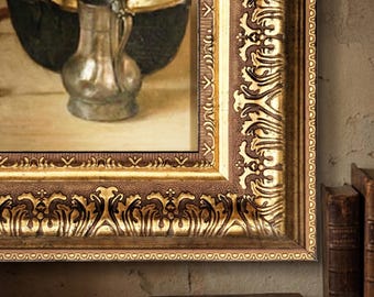 Vizio TVs Ornate Antiq Matte Gold Frame