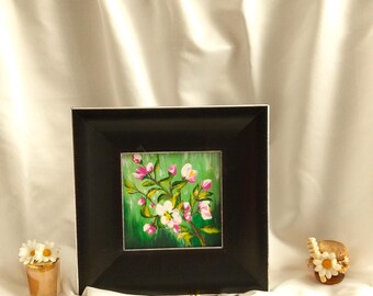 Black Frame Acrylic Art – Modern Wall Decor – Minimalist Home Gift