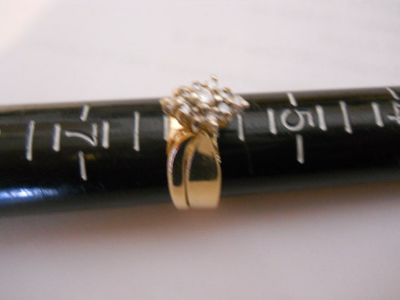 14 KT Diamond Ring Wedding Ring - image 6