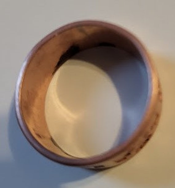 NATIVE AMERICAN Solid COPPER Ring - image 4