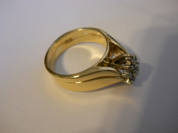 14 KT Diamond Ring Wedding Ring - image 10