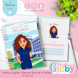 ARCHIVO DIGITAL - Planner area de la salud 2026 (PDF- PPTx) A5
