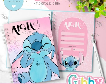 Beautiful Digital File - Stitchxx Dated 2026 DIGITAL Agenda - A5 Size (PDF-PPTx)
