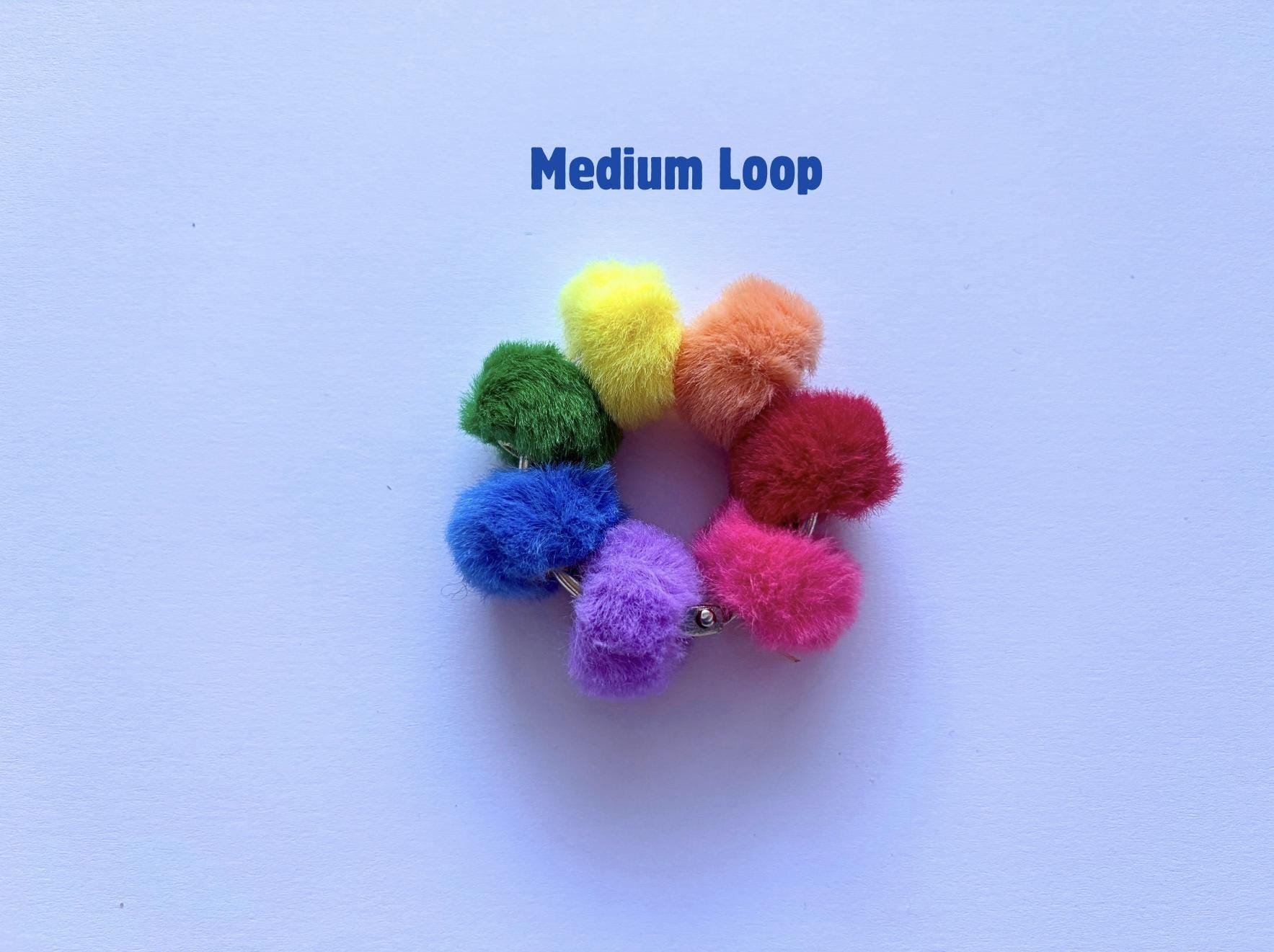 Lovelly Loops [fluffy Beads] | Customisable & Portable Fidget - Etsy UK