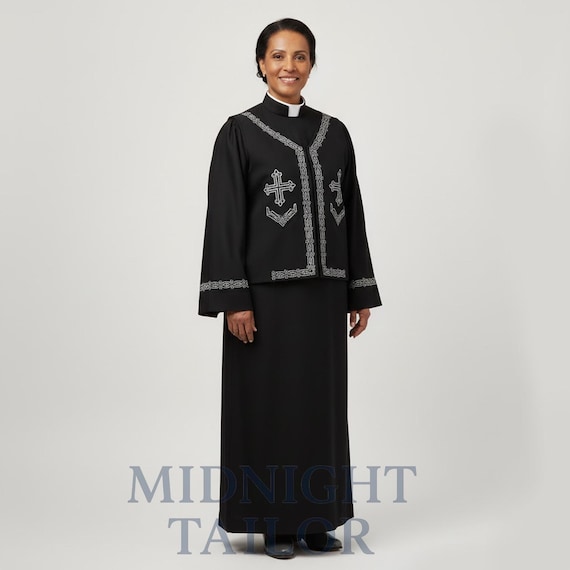 lady pastor dresses Amazon.com: Faltern Women Clergy Robe Church Cassock Minister Gown Choir Pastor  Costume Outfit Pulpit Service Vestment Dress : Clothing, Shoes & Jewelry