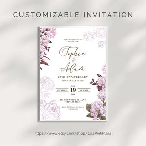 Customizable Event Invitation: Printable Birthday, Shower, Wedding (Digital File)