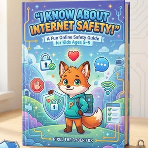 Internet Safety Guide for Kids Ages 5-9, Privacy, Cyberbullying & Safe Choices, Printable PDF