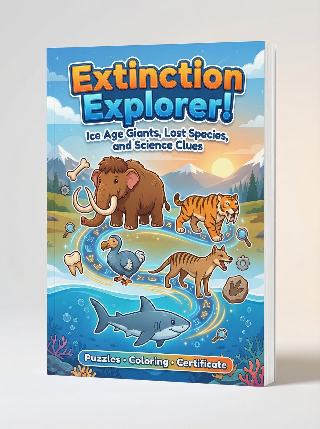 Extinct Animals Book for Kids Ages 5-9, Lost Species & Extinction Facts ...