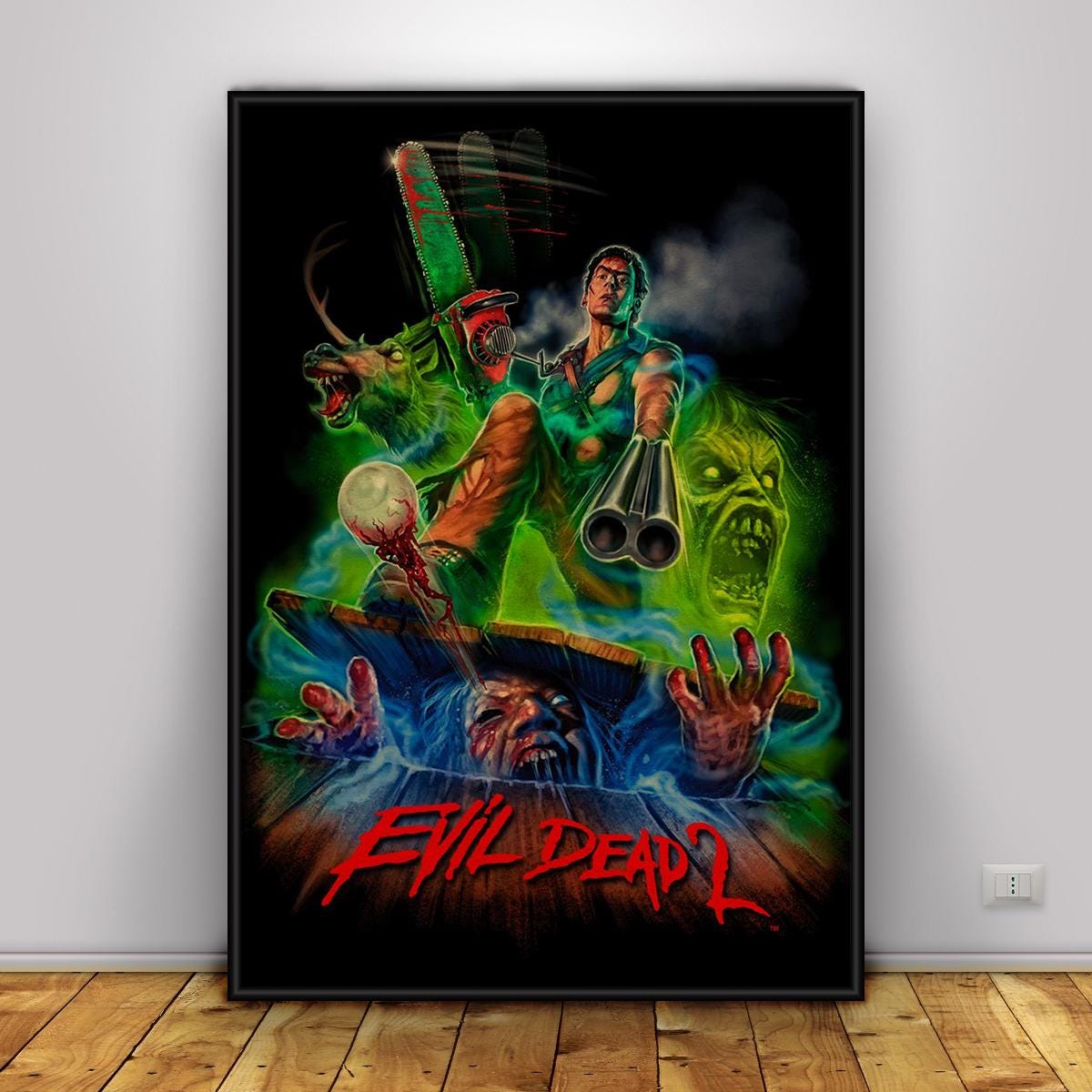 Evil dead poster - Etsy België, image size:1200x1200
