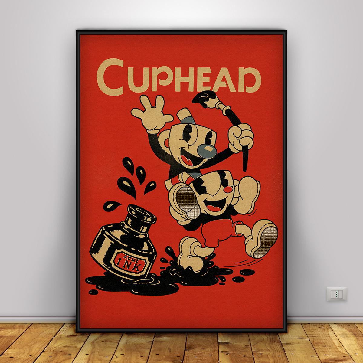 Cuphead poster - Etsy 日本