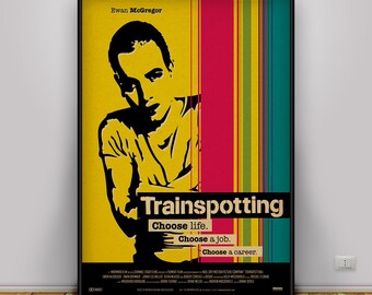 トレインスポッティング プリント | トイレシーン ユアン・マクレガー
