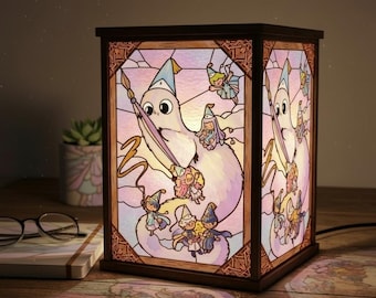 Witch Hat Atelier Brushbug Resin Lantern, Pastel Anime Desk Lamp Gift