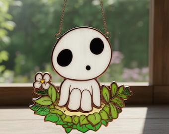 Kodama Resin & Acrylic Suncatcher + Ornament Set – Gh.ib.li Forest Spirit Gift