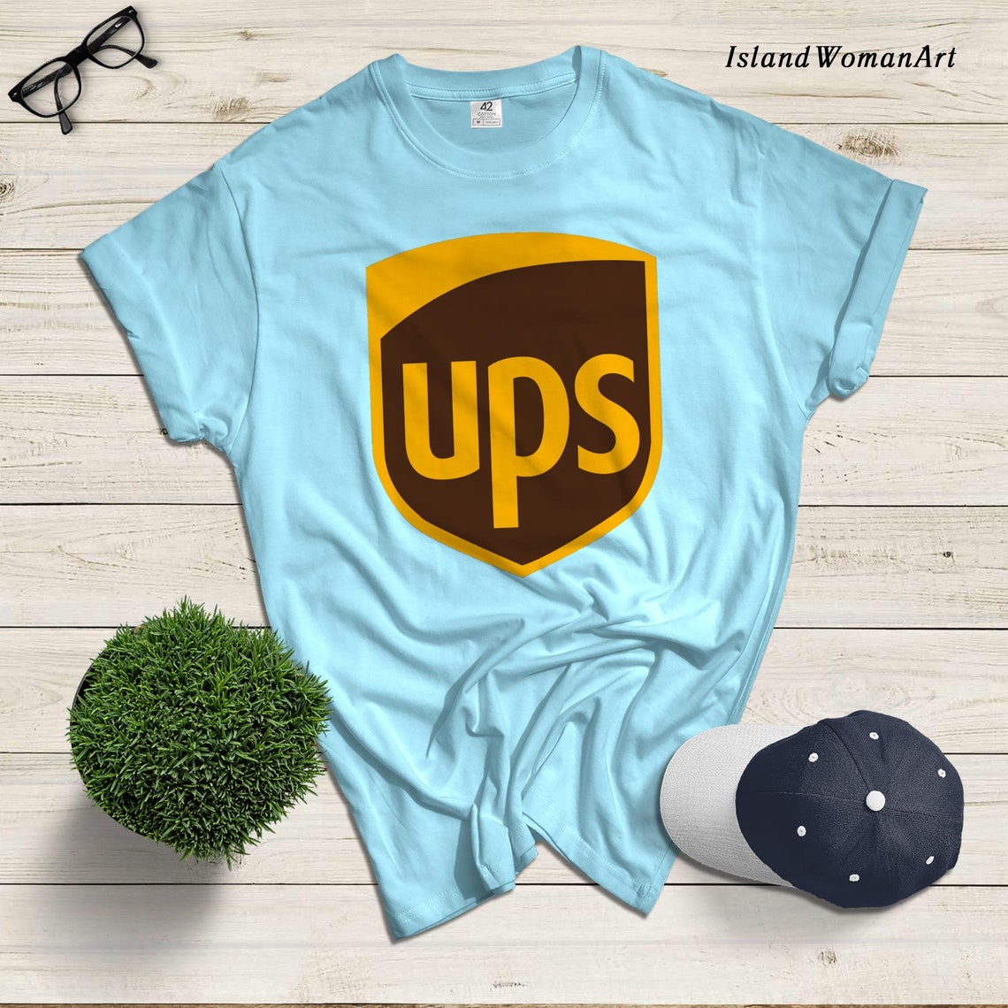 UPS United Parcel Service Tshirt UPS Logo Tshirt Unisex Etsy
