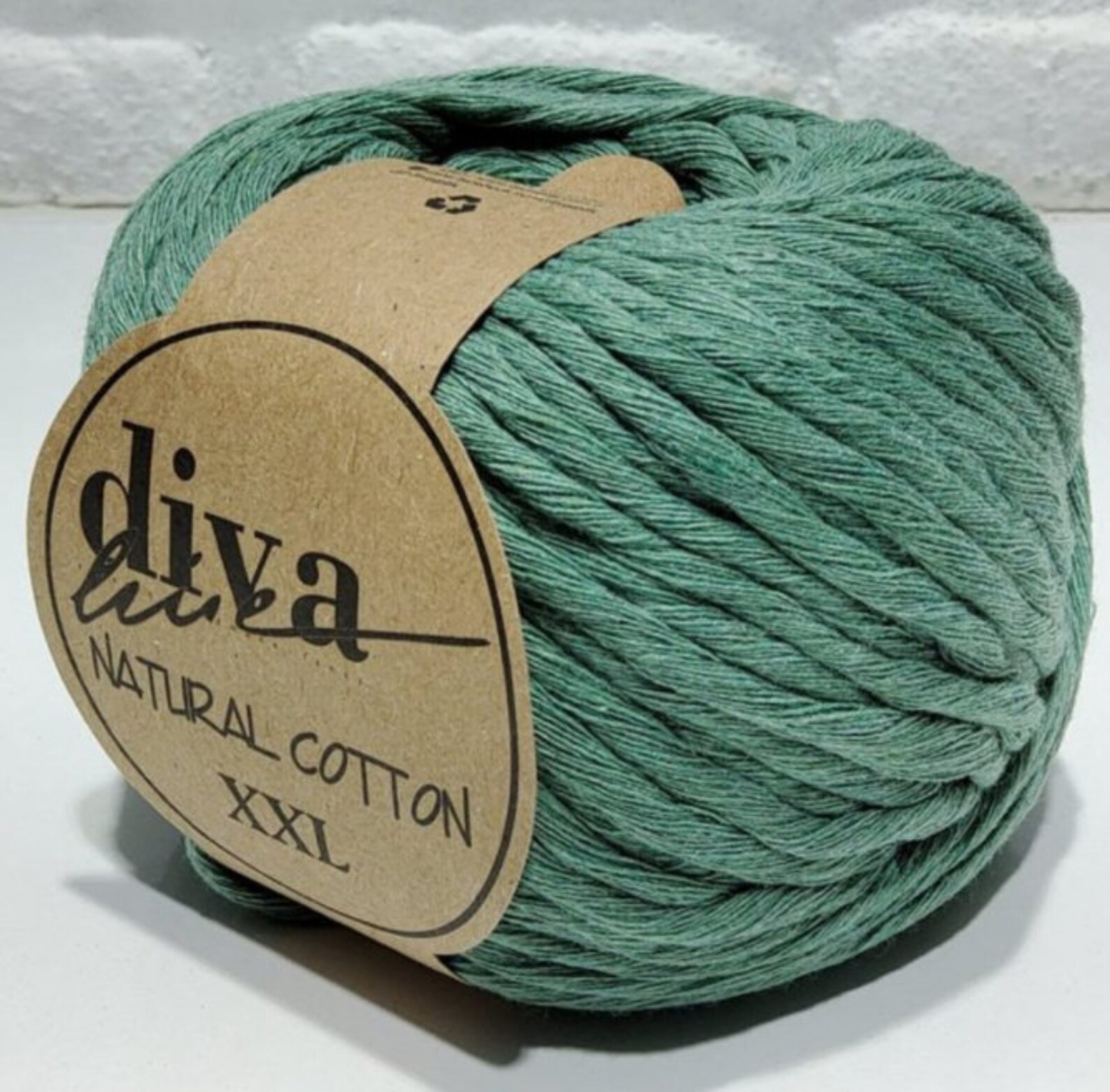 Bulky/chunky 100 Recycled Cotton Yarn Diva Natural Cotton Etsy