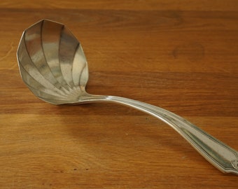 VTG Community Silver Oneida Georgian Spoon--Oneida Gravy Ladle--Before 2000