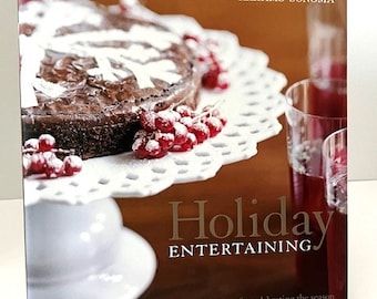 VTG Book--Williams Sonoma Holiday Entertaining--Holiday Recipes and Entertaining Book