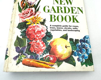 VTG Better Homes and Gardens New Garden Book--1968 5 Ring Binder