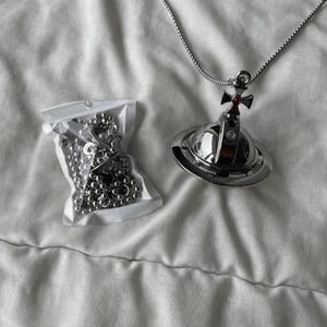 KWVivienne Westwood✖️NANA ネックレスシルバー(小) Vivienne Westwood Necklace Nana - Etsy
