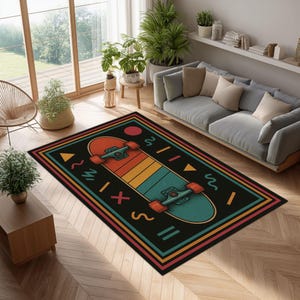 Skateboard Rug - Etsy