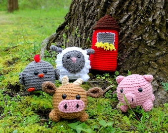 Little Farm Crochet Pattern PDF Instant Download