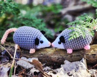 Plump Possum Crochet Amigurumi PATTERN PDF