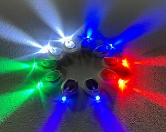 Set of ten replacement lights with 5 colours