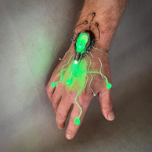 Bio-circuit 4 fibre optic hand piece in steel colour