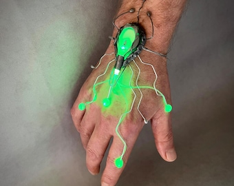 Bio-circuit 4 fibre optic hand piece in steel colour