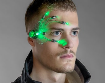 Meta-tec fibre optic head piece in steel colour