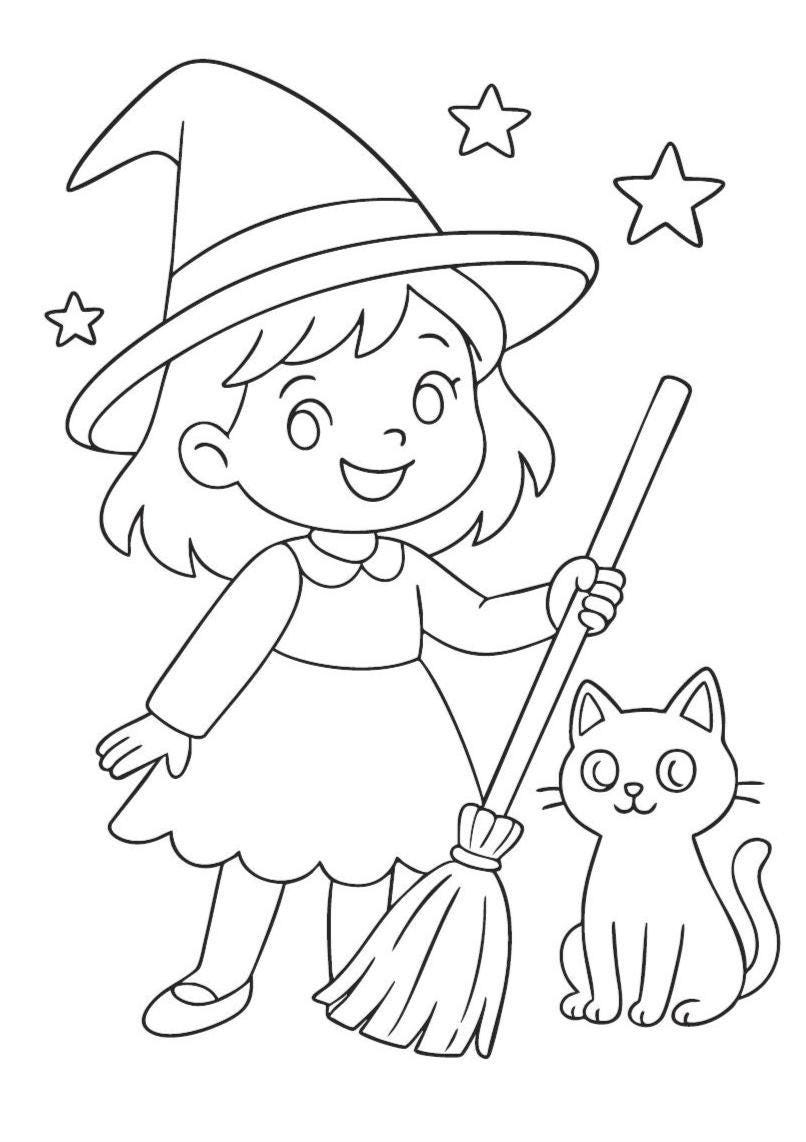 Halloween Coloring Pages - Printable PDF for Kids & Families;…