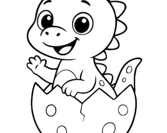 Dinosaurs coloring; Preschool coloring; Animal coloring; Cute coloring pages; Dinosaure coloriage; Jurassic coloring; Jurassic activity