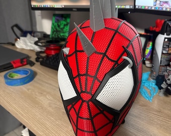 SpiderPunk-Inspired Cosplay Helmet