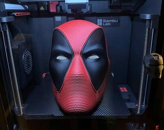 Deadpool-inspired helmet