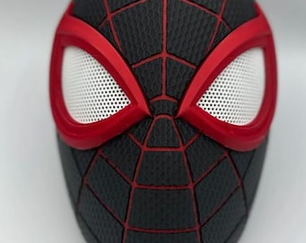 Miles Morales-inspired helmet