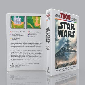 Star Wars 7800 (for Atari 7800) Game Case, No Game Included