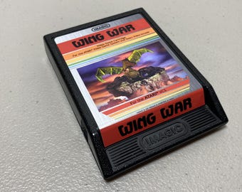 JEU ATARI 2600 VANGUARD 1987 EN BOITE AVEC NOTICE