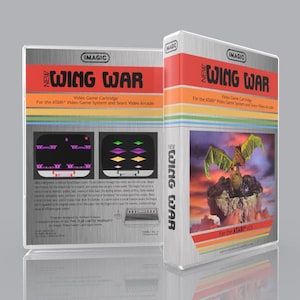 Wing War (for Atari 2600) Game Case w/Adapter, No Game Included