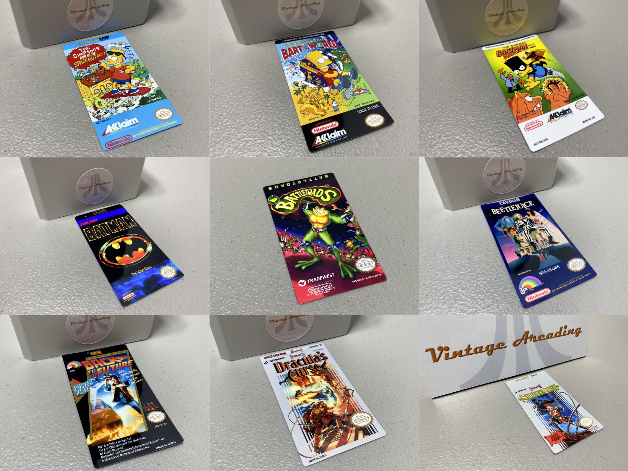 Nintendo (fits NES) Game Cartridge Labels - Etsy
