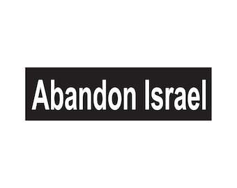 Abandon Israel