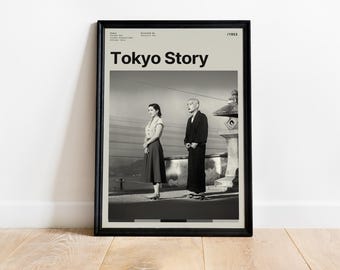 東京物語（1953年） - 小津安二郎 - レトロ映画ポスター | クラシック