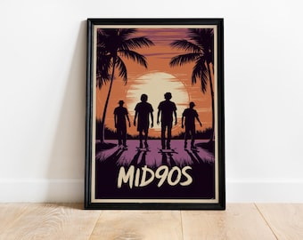 Mid90s | Skateboarding Film Movie Poster | Giclee Print - Etsy