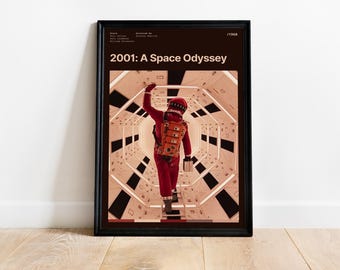 2001: A Space Odyssey van Vintage Entertainment Collection als poster, canvas print en meer