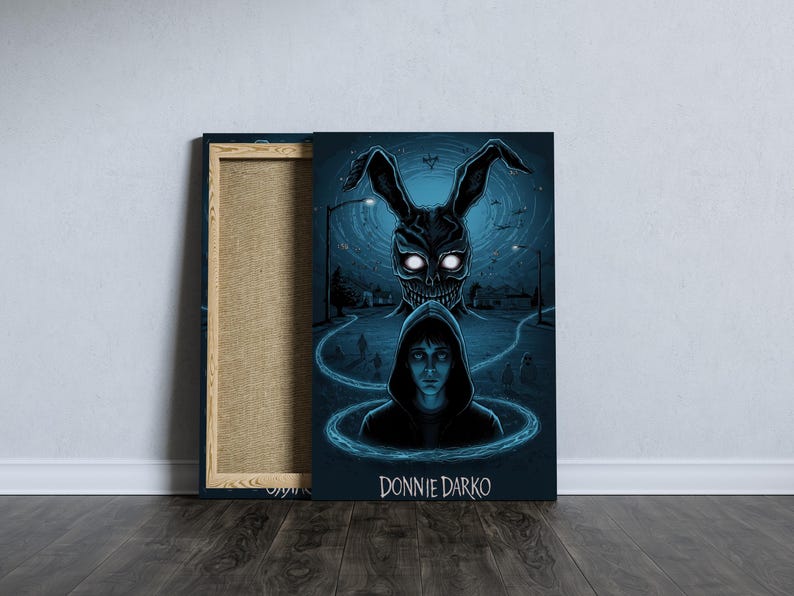 a picture of a person with a bunny mask on