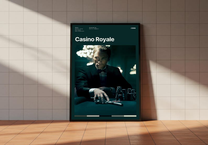 a poster of a man holding a gun