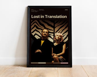 Lost In Translation Poster: Minimalist Cult Film Art Print