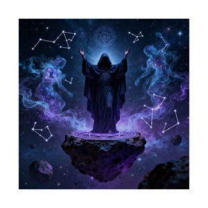 Cosmic Summoner of the Astral Void Art