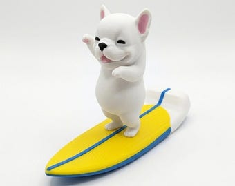Chill Dog 3D Figure – Meme Dog, Beach House Decor, 15cm Tall