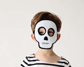 Skeleton Mask- CHILD- Halloween
