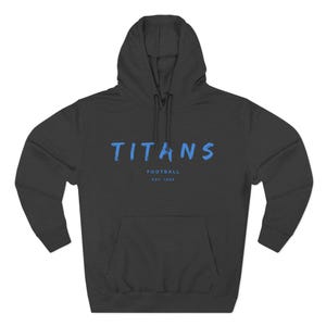 Sudadera con capucha vintage de los Tennessee Titans: sudadera desgastada para aficionados al fútbol americano